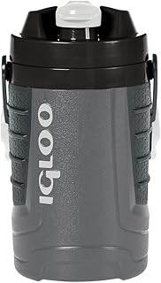 Igloo Proformance 1 Quart Water Jug, Black/Grey/White