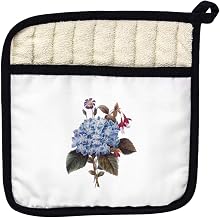 Betsy Drake PT127 Blue Hydrangea Pot Holder