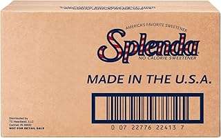 SPLENDA Zero Calorie Sweetener, 2000 Count Packets