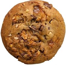 Davids Decadent Chocolate Caramel Nut Cookie Dough -- 80 per case.