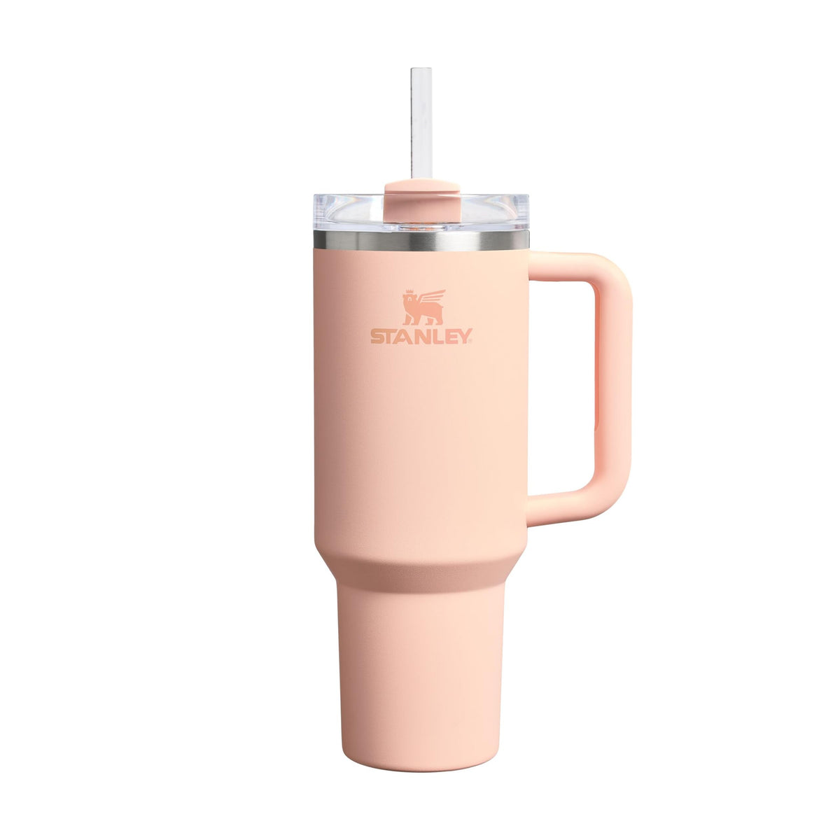 Flowstate Tumbler by by STANLEY – 40 Ounces, Stainless Steel, Orange Cream, Model 10-10825-423