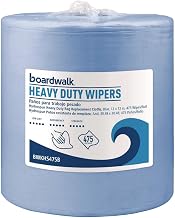 Boardwalk Hydrospun Wipers, 12 x 12, Blue, 475 Sheets/Roll