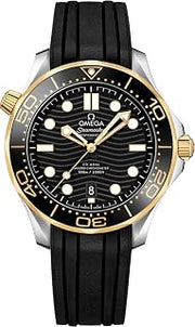 Omega Seamaster Automatic Chronometer Black Dial Men's Watch 210.22.42.20.01.001