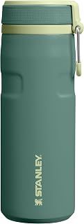 STANLEY 1913 IceFlow Bottle Twist Flip 0.47 L - Shale | Cools for 12 hours. - 3 days ice cold - Leak-proof - BPA free - Dishwasher safe