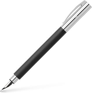 Faber-Castell Ambition Fountain Pen, Black Resin - Medium