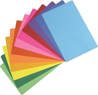 Hygloss Products 100 Bright Placemats, Assorted