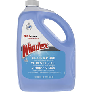 682252EA Powerized Formula Glass & Surface Cleaner by Windex – 128 Fl Oz (Pack of 1), stainless steel, Model GIDDS-880401