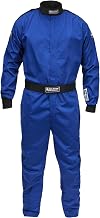 Allstar Performance ALL931022 Driving Suit - 1-Piece - SFI 3.2A/1 - Single Layer - Fire Retardant Cotton - Blue - Medium - Each