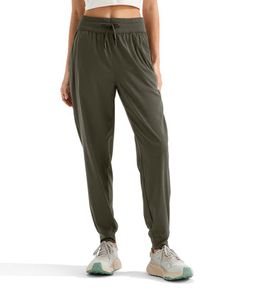 Women's Aphrodite Arise Jogger by The North Face – New Taupe Green, Model NF0A8DPZ