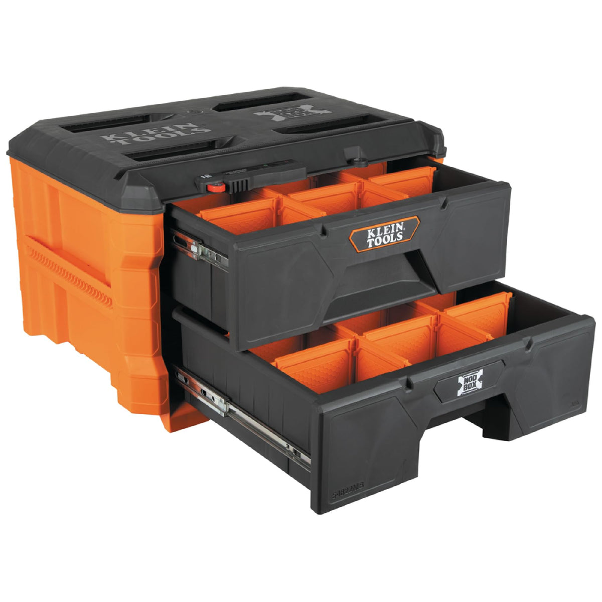KLEIN TOOLS 2-Drawer / Orange / 50.0 pounds Tool Boxes