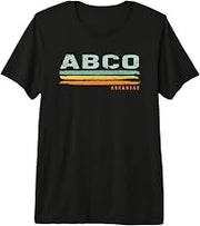 Vintage Stripes Abco AR Premium Tri-blend T-Shirt