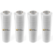 15 Inch Clear Stretch Wrap Replacement Roll (4 Refill Rolls-4000 Feet) No Handle by Modern Innovations – 4 Count, Plastic, Refill, Pack of 4, Model 1143