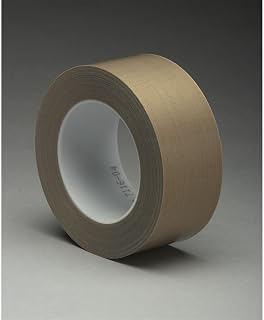 3M PTFE Glass Cloth Tape 5453, Brown, 4 in X (00021200735059) (12/Each)
