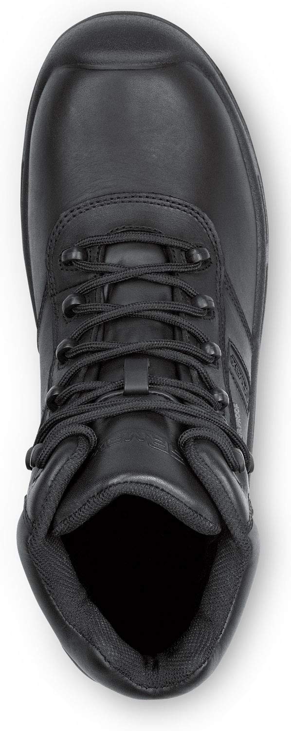 Mens 6 Black MaxTRAX Composite Toe WP SRO Boot 12.0 M by SR Max – 12, Leather, Black, Model Lewiston