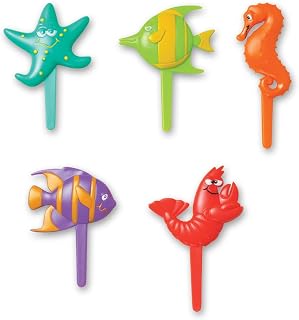 DecoPac Sea Life Friends DecoPic Cupcake Picks (12 Count)