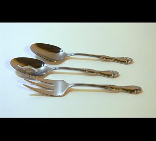 Oneida Avalon 3 Piece Serving Set