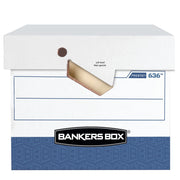 Presto Maximum Strength Letter/Legal by Bankers Box – 15x15x18 inches, Paper, Blue/White, Model 0063610
