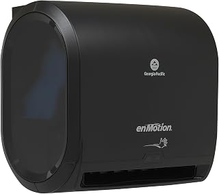 Georgia‑Pacific (by GP PRO) Impulse 10 in 1‑Roll Automated Touchless Paper Towel Dispenser, Black, 59488A