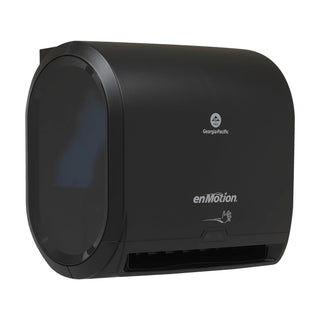 enMotion Georgia‑Pacific (by GP PRO) Impulse 10 in 1‑Roll Automated Touchless Paper Towel Dispenser, Black, 59488A
