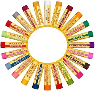 Burt's Bees 15 Count Lip Balm Variety Pack -Stocking Stuffer - 15 Assorted Flavors - No Duplicates - Choosen at Random