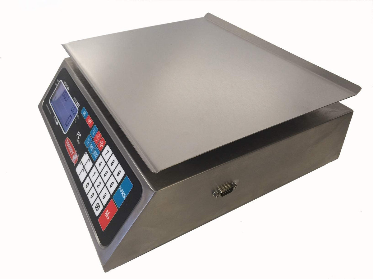 Tor Rey Price Computing Scale by TORREY – Stainless Steel, Silver, Model PC-80L