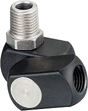 Dynabrade (94300) 1/4" NPT Composite Dynaswivel | Air Line Accessory, Improves Maneuverability, Rotates 360 Degrees at Pivot Points to Allow Air Hose to Drop to Ground