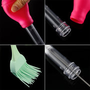 Boao Turkey Baster Set with Brush, 7 Pieces, Multicolor