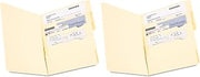 Pendaflex Divide It Up File Folders, Paper and Documents Organizer, Folder with Pockets, Manila File Organizer for School, Home and Office, Letter Size, (10770) 24 Count (Pack of 2)
