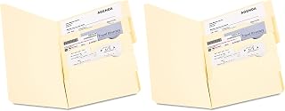 Pendaflex Divide It Up File Folders, Paper and Documents Organizer, Folder with Pockets, Manila File Organizer for School, Home and Office, Letter Size, (10770) 24 Count (Pack of 2)