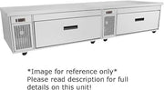 FX-2CSRE Flexible Two Drawer Refrigerator or Freezer Chef Stand 76"W (6.0 Cubic Feet)