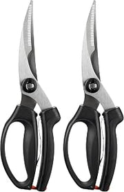 OXO Good Grips Spring-Loaded Poultry Shears,Black,(Pack of 2)