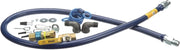 Dormont DOR1650KIT60 Blue Gas Connector Hose Kit with Snapfast Disconnect and Full Port Valve, 1/2" Diameter, 60" Length