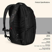 Renegade Backpack (Renegade by OGIO – Large, Polyester, Black, Model 111059_03
