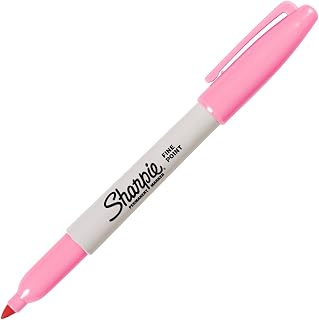Sharpie Permanent Marker, Fine Point, Pink