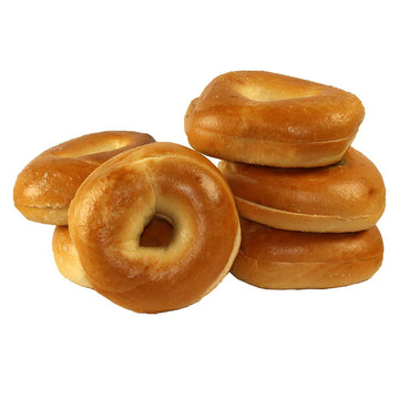 Sliced Plain Bagel by Just Bagels – 3 Ounce"