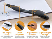 Office Professional Push Style Easy Staple Remover by Bostitch – 3 Pack, Plastic, Black, Pack of 3, Model 30000-BLK-3PK