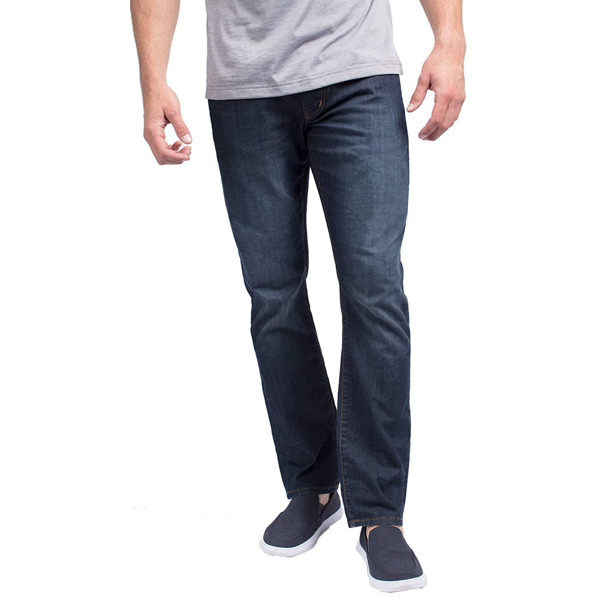 Mens Jeans - Black / by TravisMathew – 36, Cotton, Black, Model Legacy