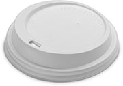 PaperMade Disposable Coffee Cup Lids, Dome Fits 10-20 oz, White, 1000 Count