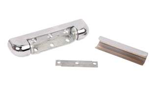 Chrome Hinge 1-1/ by Kason – Chrome, Silver, Model 217-000008