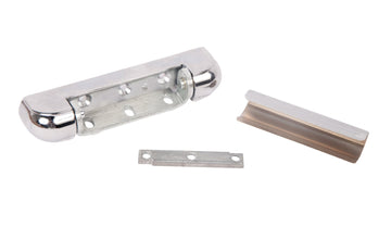 Chrome Hinge 1-1/ by Kason – Chrome, Silver, Model 217-000008