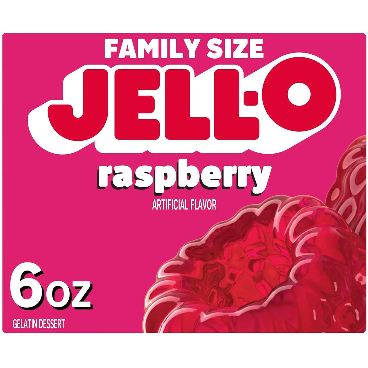 Variety Pack Orange Cherry Lime Strawberry Raspberry 6 oz (5-Pack) by Jell-O – 6 Ounce (Pack of 5), Pack of 5