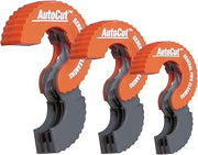 General Pipe Cleaners ATC-3PK AutoCut 3-Piece Copper Tubing Cutter Kit (1/2", 3/4" & 1" Cutters)