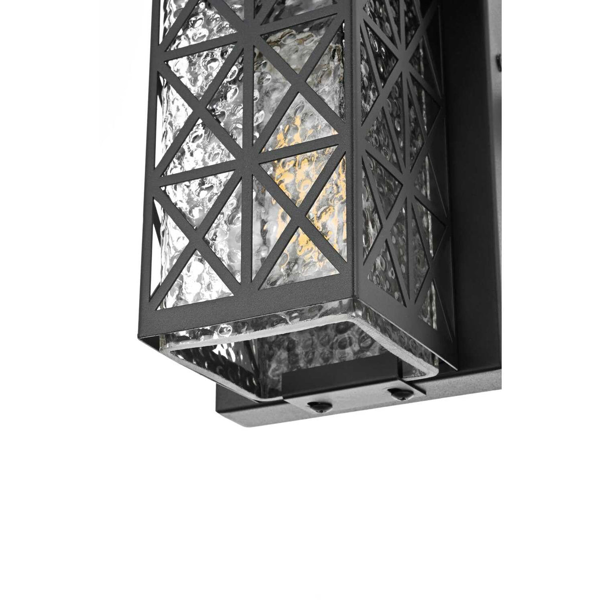 Wildey One Light Outdoor Wall Sconce Black by Lighting Design – Iron, Black, Model OD361W9BK