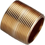 Red Brass Pipe Fitting by Merit Brass – 2 Inch, Brass, Red,Yellow, Model 2032-001