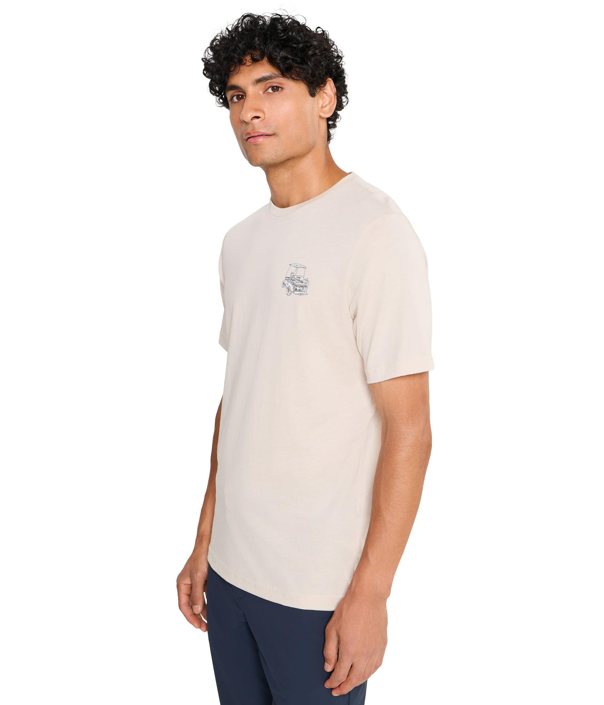 Golf Cart Glide Tee by TravisMathew – Italian Sand, Model A47046