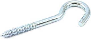 Forney 61216 Screw Hook, Number-0 Thread-by-1-1/2-Inch Thread Length-by-5-Inch Overall Length