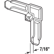 Prime-Line Corner Frame 3/4" X 7/16" Bronze Bagged / by Slide-Co – 3/4" x 7/16", Plastic, Bronze, Model PL14259