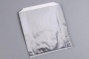 Foil Laminated Sandwich Bag, Plain Silver, 6"x2"x8" Jumbo Size, 1000 Bags Per Case