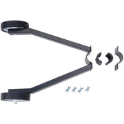 Fan Dolly for Pedestal Fans by Global Industrial – 18"L x 14"W x 5"H, Alloy Steel, Black, Model 245658
