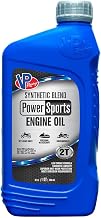 VP Racing 2 Stroke Oil, PowerSports, Semi-Synthetic, 1 qt Bottle, Each